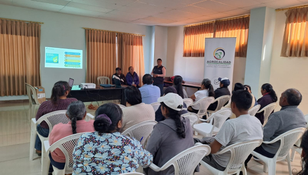 CAPACITAN A COMERCIANTES DE LA FERIA SAN ISIDRO LABRADOR EN INOCUIDAD Y NORMATIVA SANITARIA